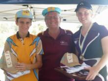 Umpires Under 18 Sportsmanship Award - Stirling McAvoy & Vanessa Lane